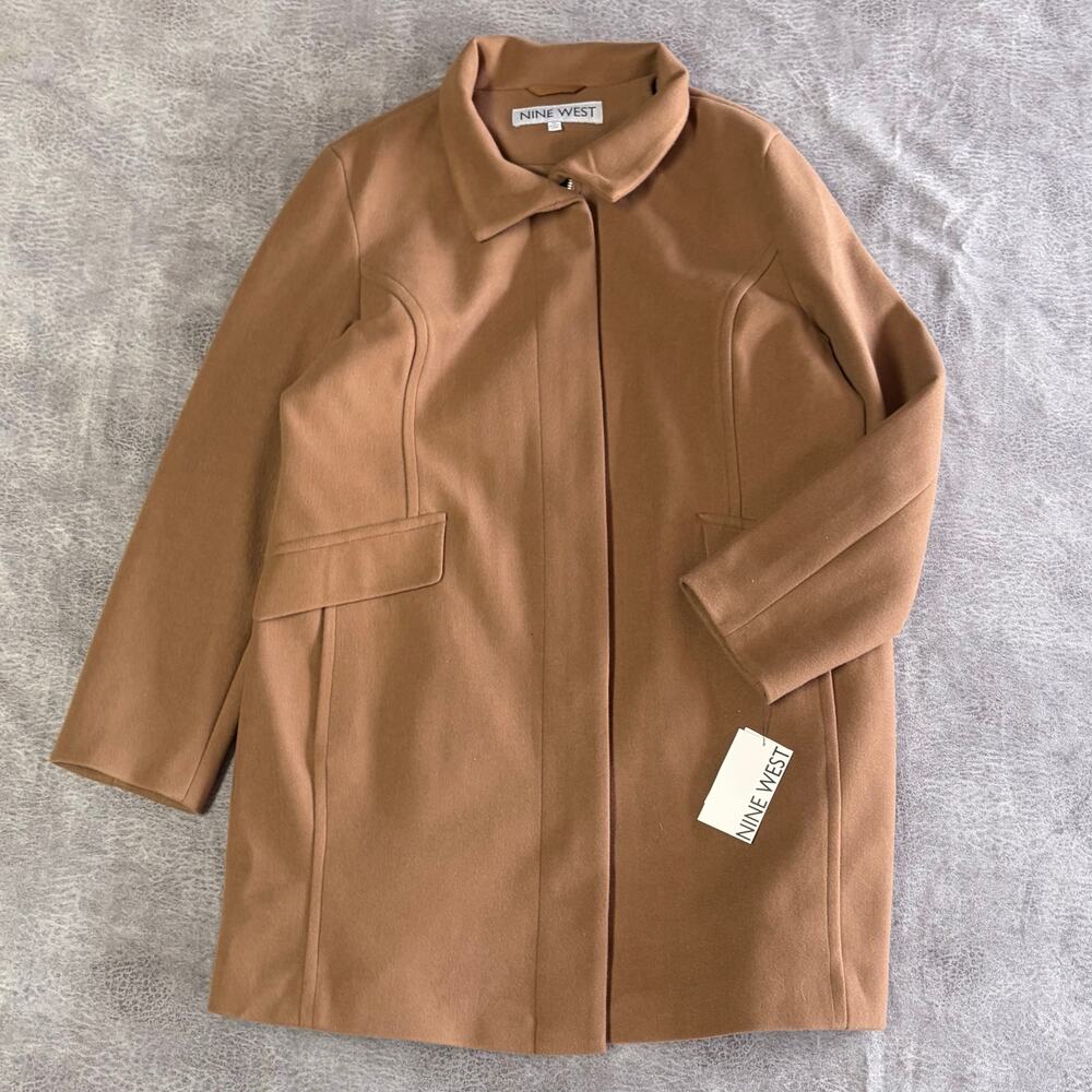NWT Nine West Tan Coat